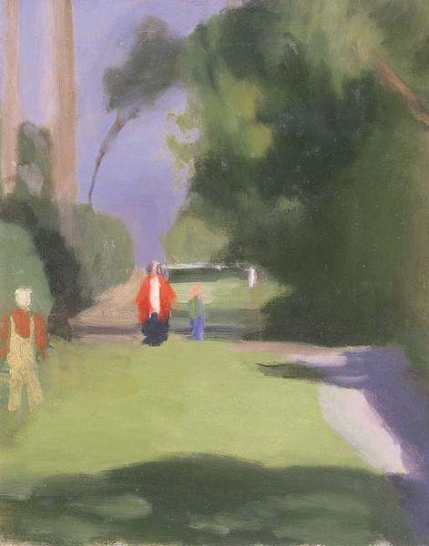 Clarice Beckett Out Strolling oil painting image